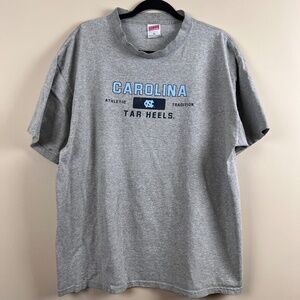 Soffee Carolina Tar Heels Grey Logo T-Shirt Short Sleeve Men’s XL